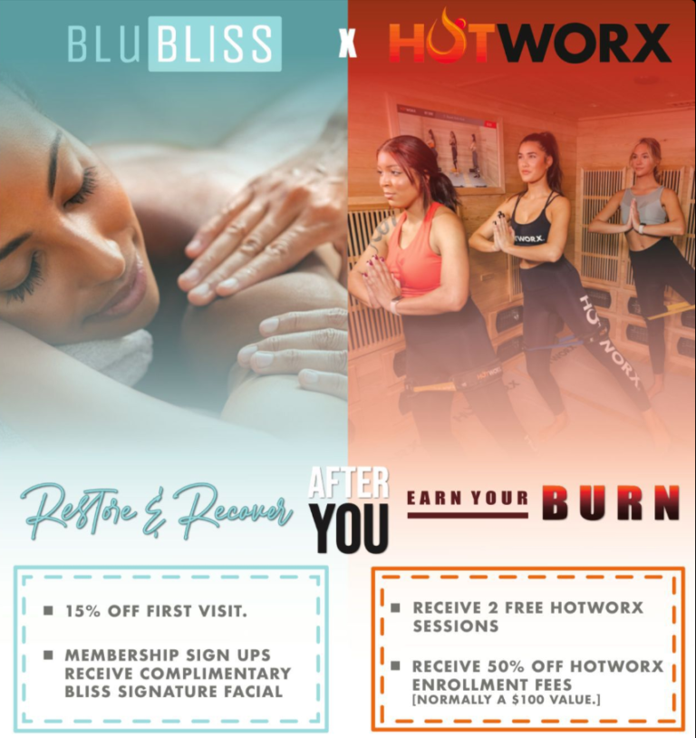 hotworx promo with blu bliss spa pembroke pines fl